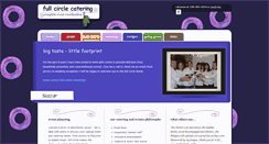 Desktop Screenshot of fullcirclecatering.com